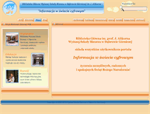 Tablet Screenshot of informacjacyfrowa.wsb.edu.pl